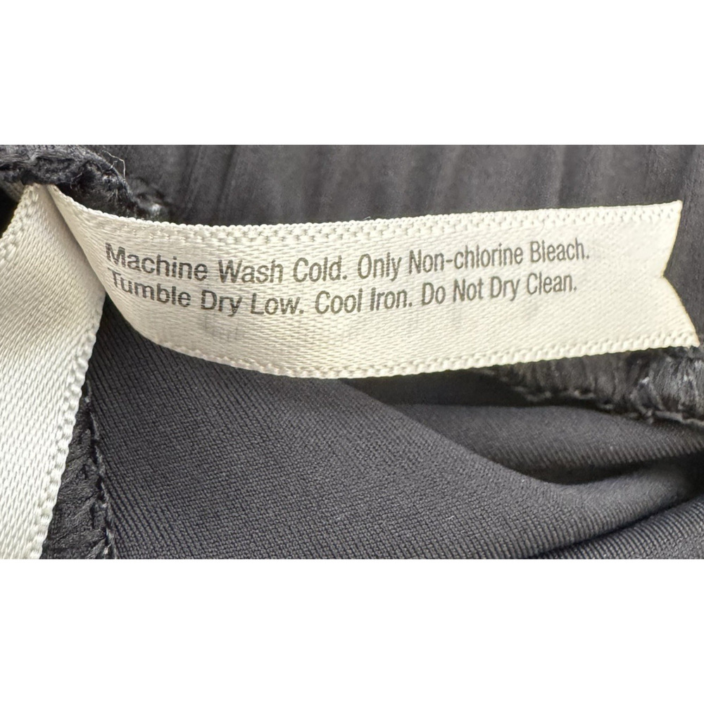 SOMA Weekend Joggers Lounge Pants Black Elastic Waist Drawstring Pockets Size XL - Picture 7 of 9